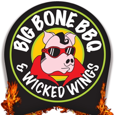 Big Bone BBQ & Wicked Wings - Whitby logo