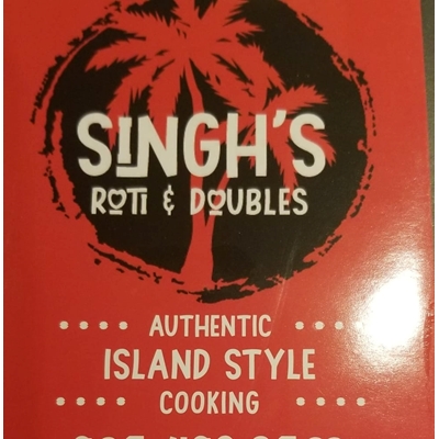 Singh's Roti and Doubles logo