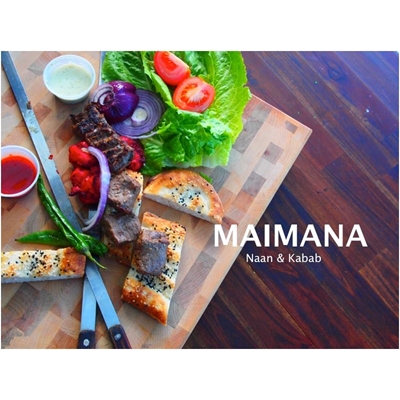 Maimana Naan and Kabab logo