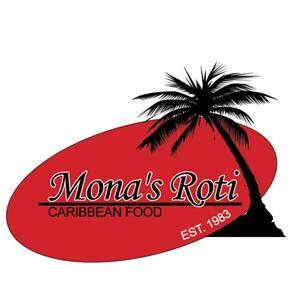 Mona's Roti logo