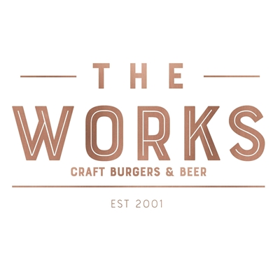 The WORKS Craft Burgers & Beer logo
