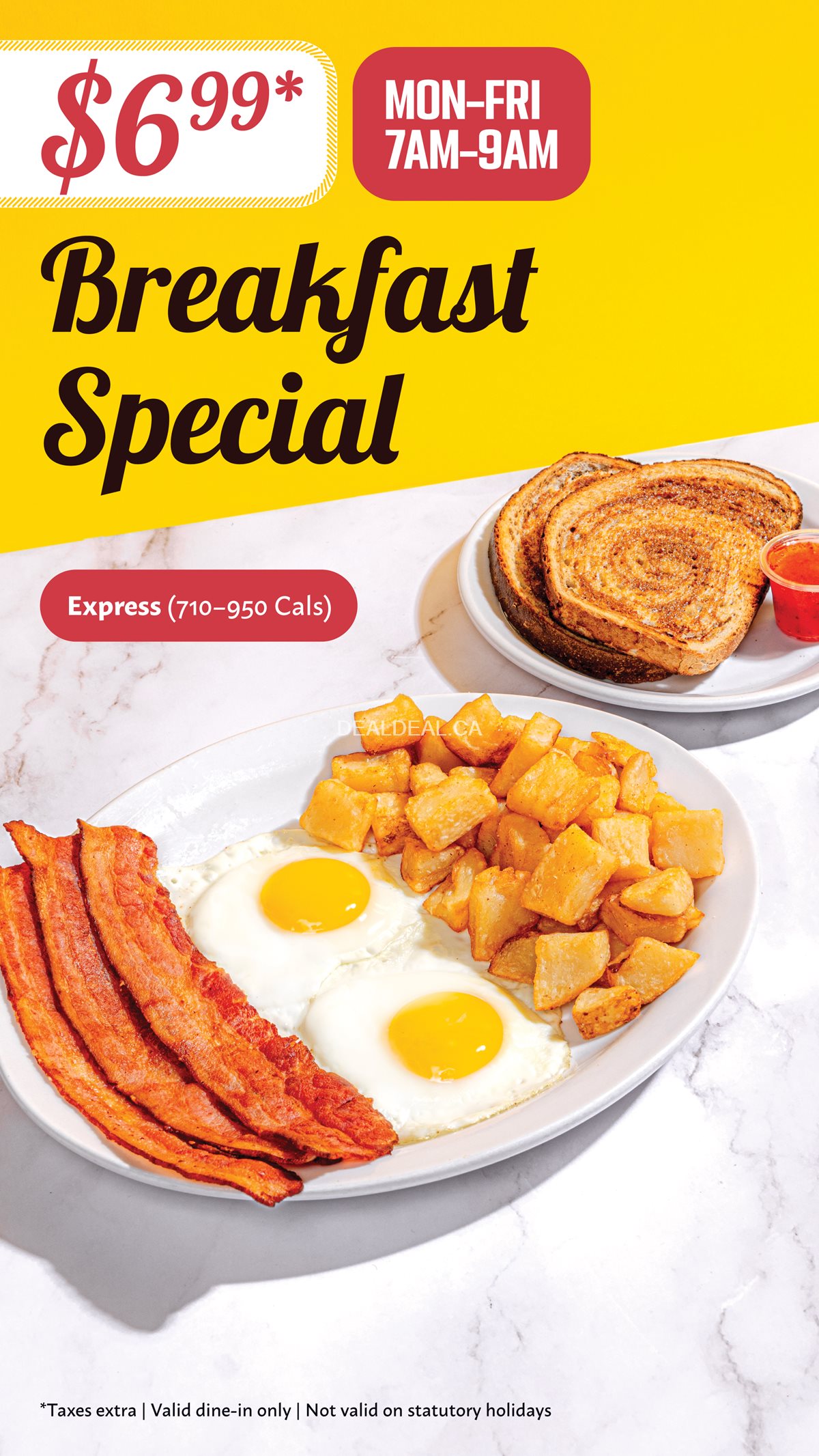 Breakfast Special for $6.99 at Stacked Pancake & Breakfast House