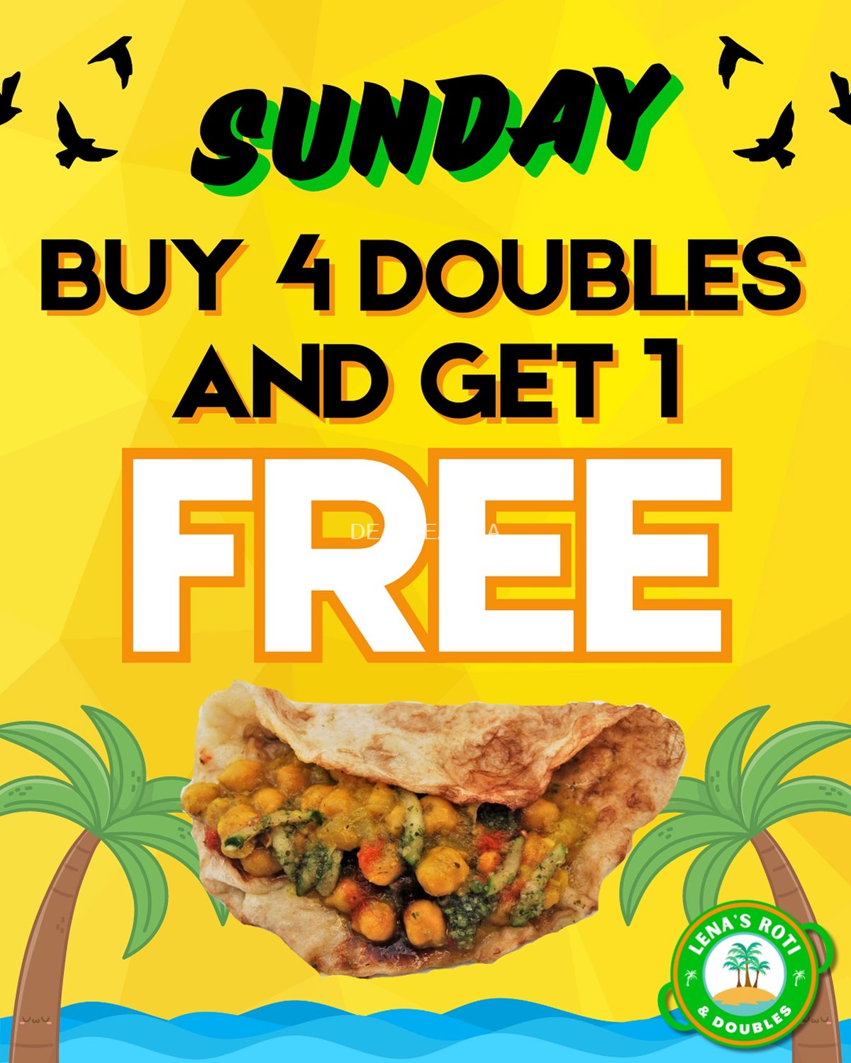 Daily Special at Lena's Roti & Doubles image 7
