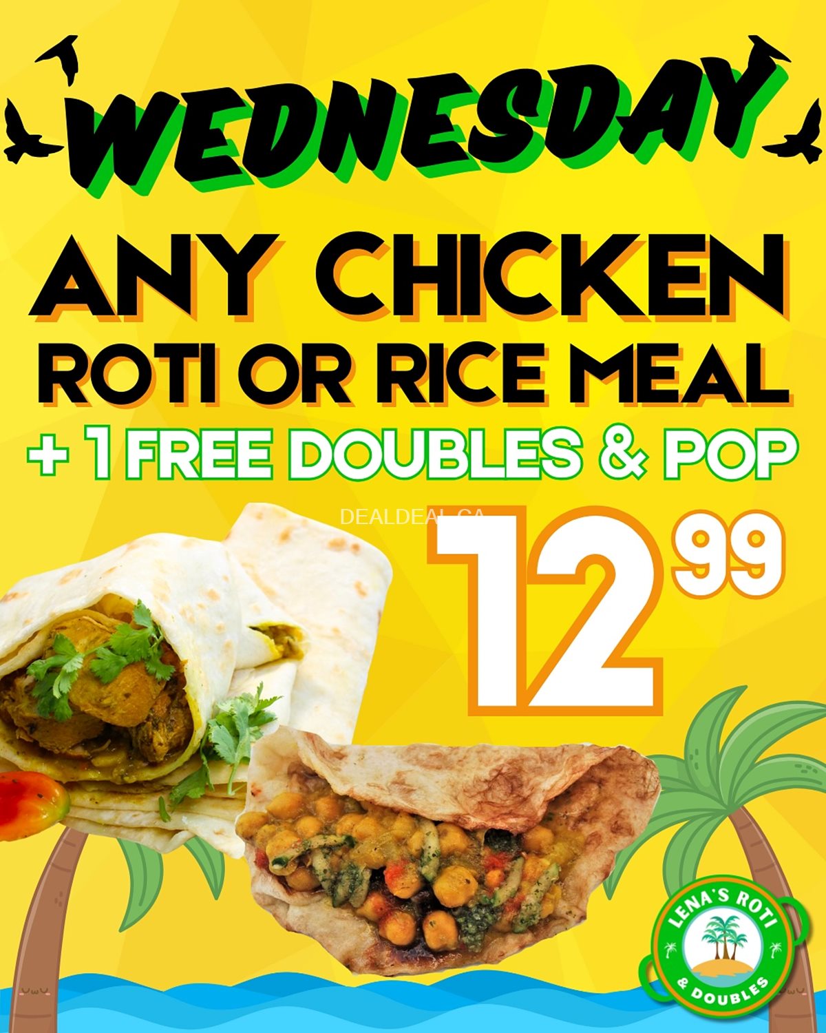 Daily Special at Lena's Roti & Doubles image 3