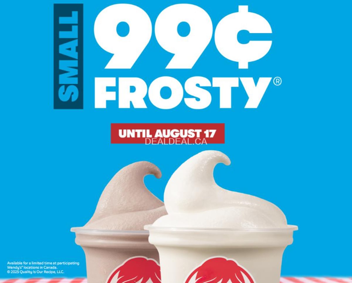 Enjoy a small Frosty for only 99¢ at Wendy's