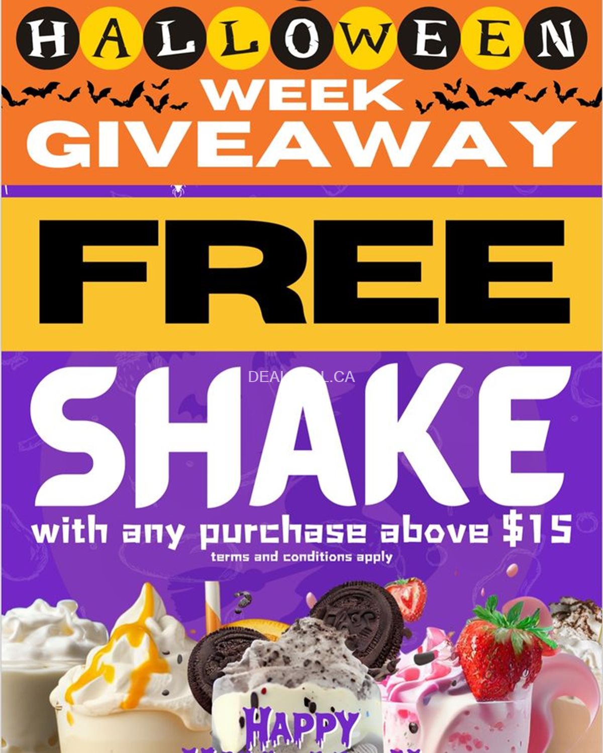 Free Shake at The Fancy Induced Burger