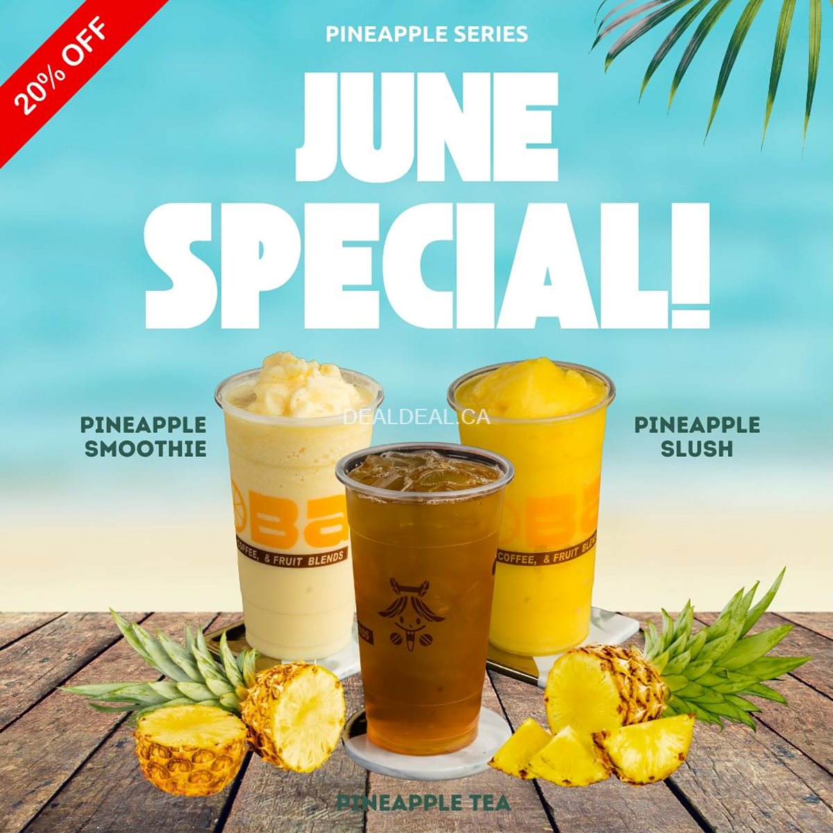 June Special at I Heart Boba