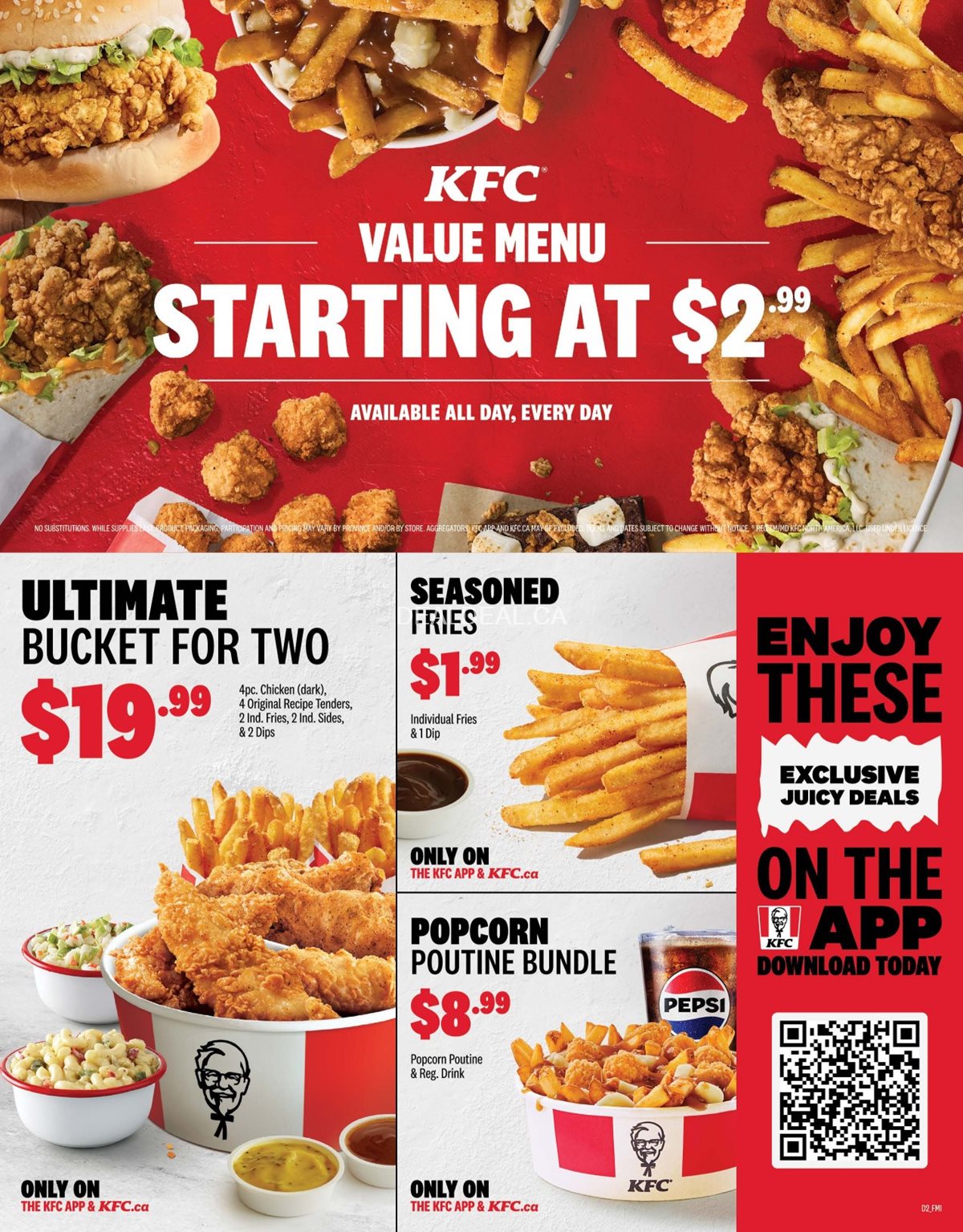 KFC Prince Edward Island Coupons, Flyers & Deals 2026 – Expires May image 1