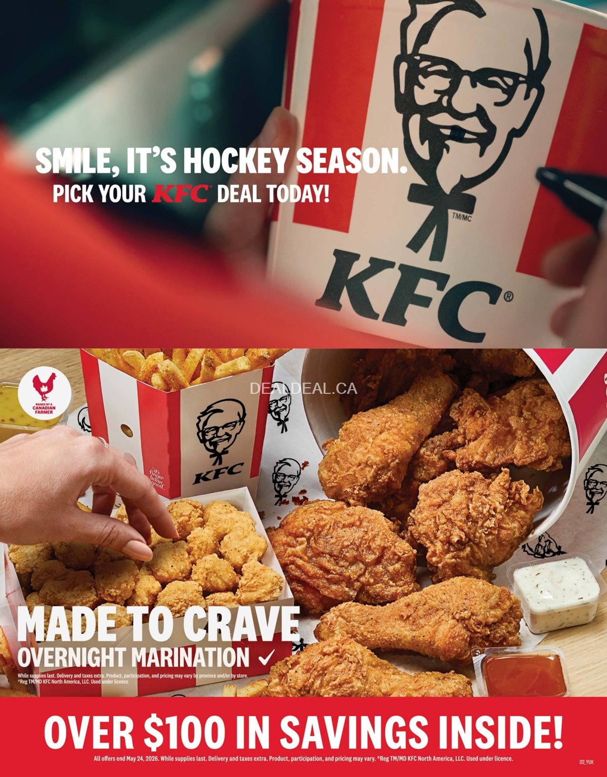 KFC Yukon Coupons, Flyers & Deals 2026 – Expires May image 1