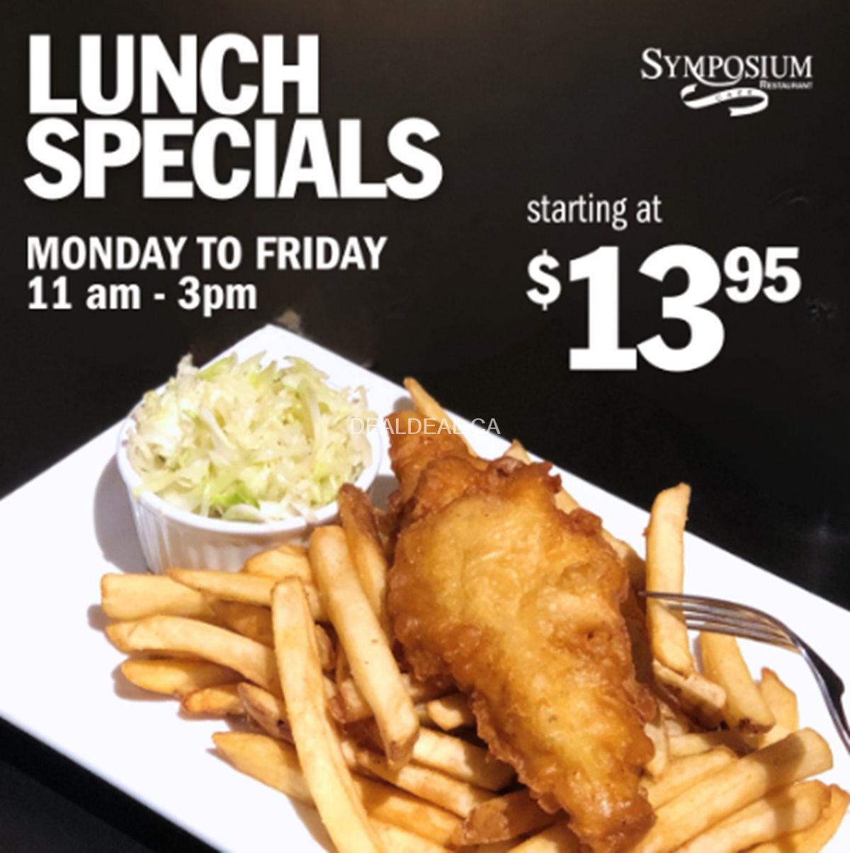 Lunch Specials at Symposium Cafe Restaurant & Lounge