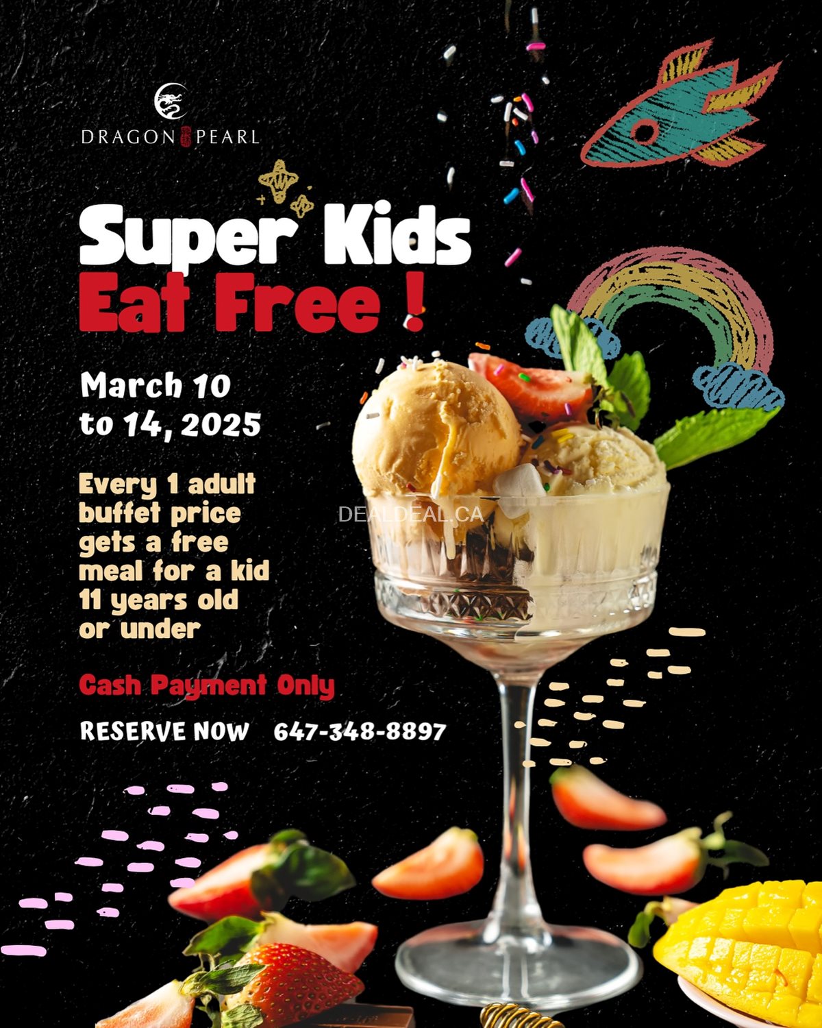 March Break Feast at Dragon Pearl Buffet