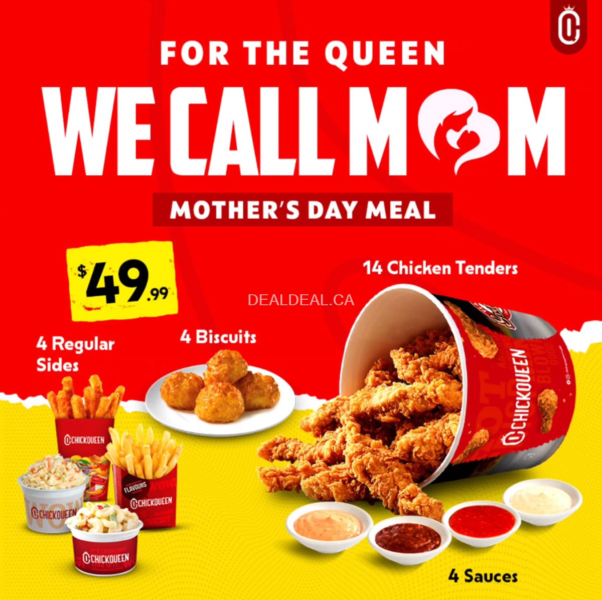 Mother’s Day Offer at ChickQueen