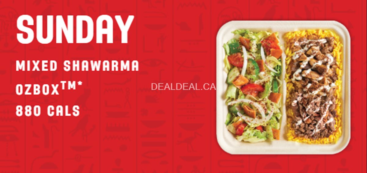 Osmow's Shawarma Daily Deals Specials - 2026 image 7