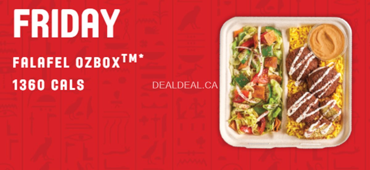 Osmow's Shawarma Daily Deals Specials - 2026 image 5