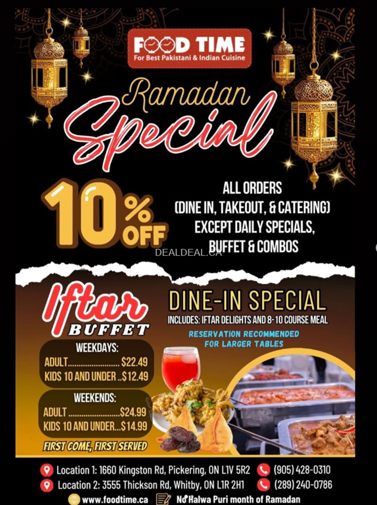 Ramadan Special at Food Time