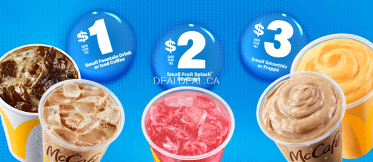Summer Drink Days 2025 are back at McDonalds