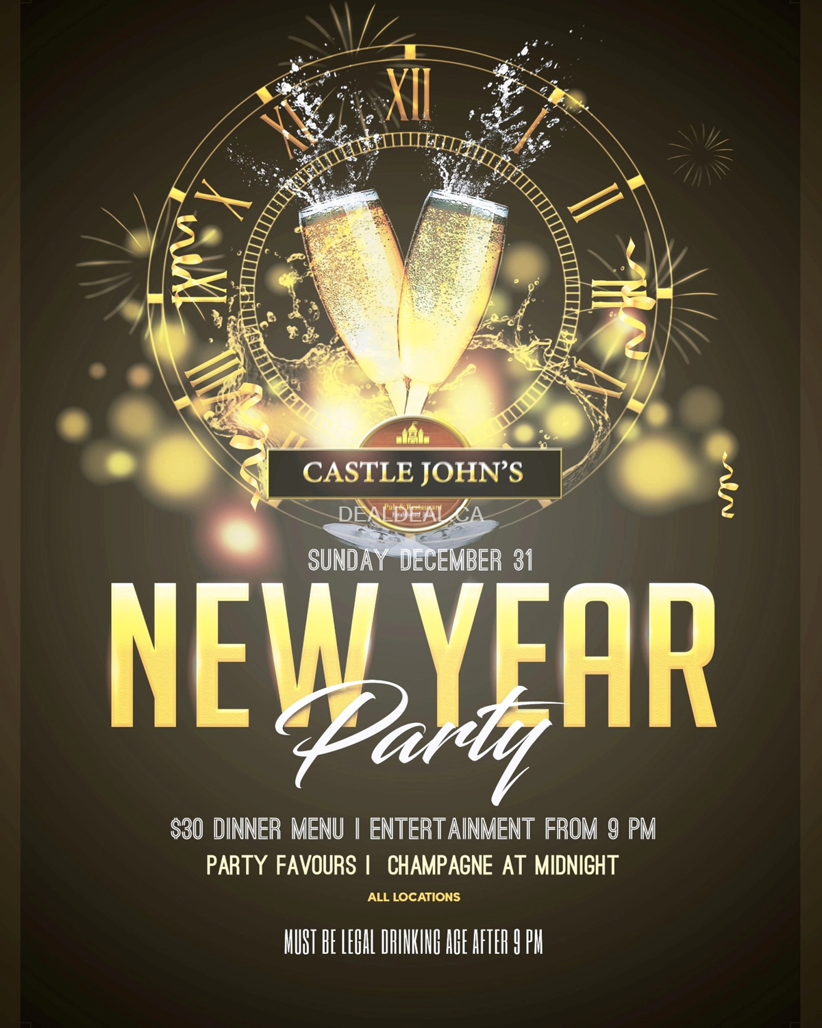 Castle John's Port Perry New Years Eve image 1