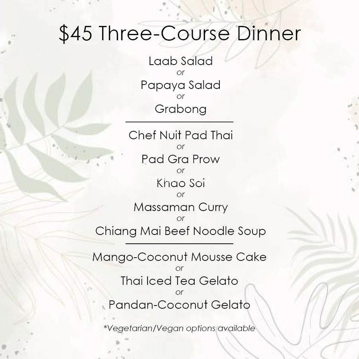 Winterlicious 2024: 3-course prix fixe Lunch & Dinner menus, available exclusively at our PAI Uptown location image 2