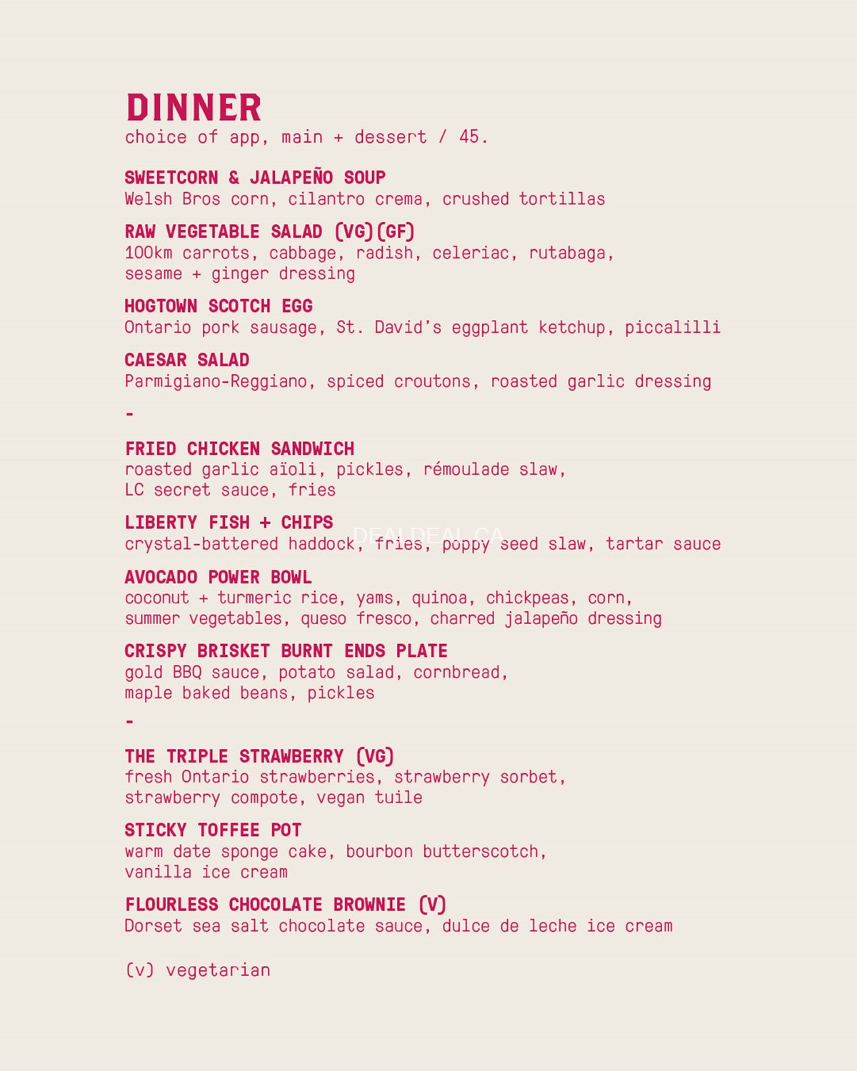 Summerlicious: Enjoy $34 lunch or $45 dinner prix fixe at Liberty Commons image 3