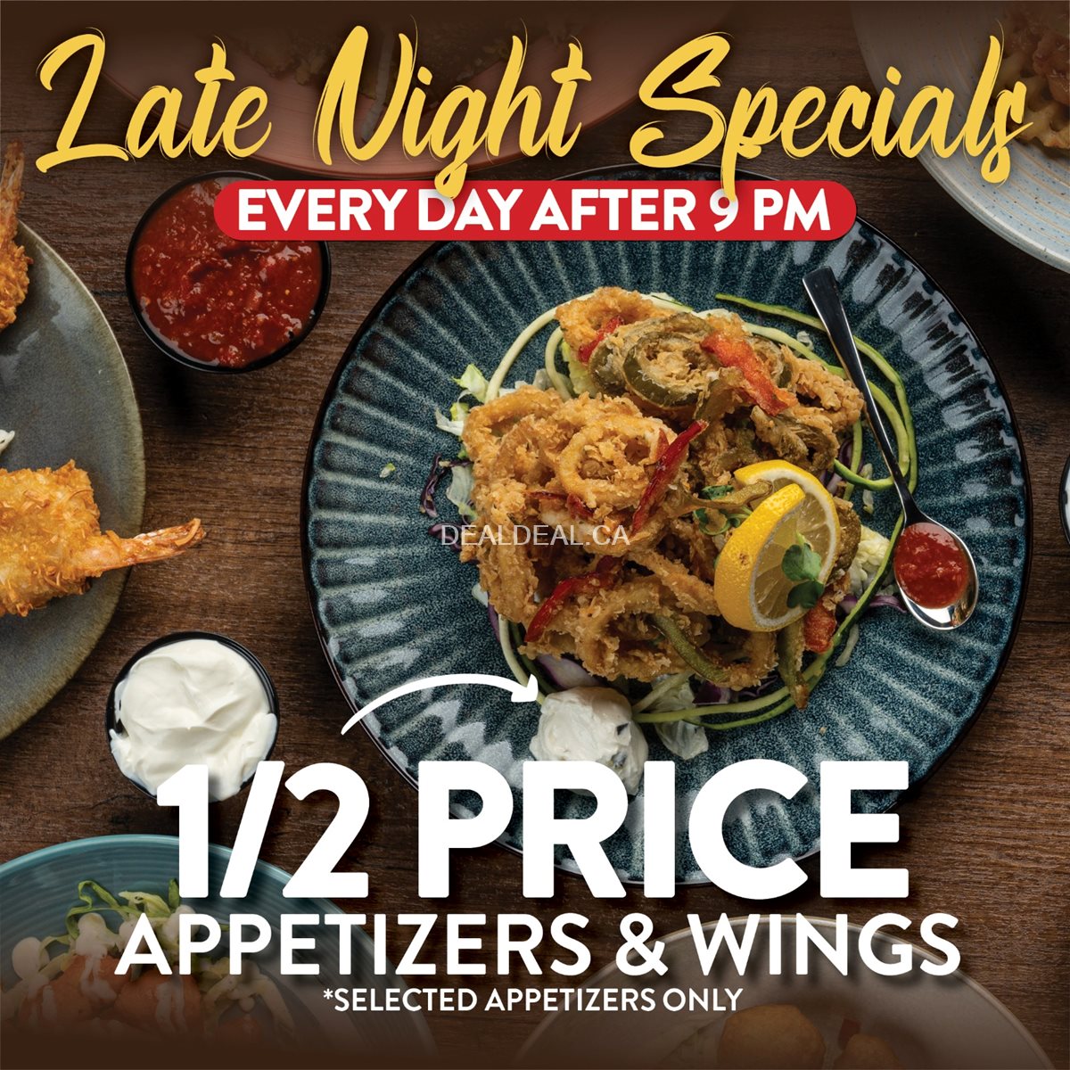 Late Night Specials at Piper Arms Pub 