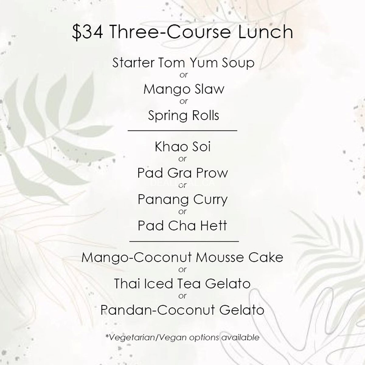 Winterlicious 2024: 3-course prix fixe Lunch & Dinner menus, available exclusively at our PAI Uptown location image 3
