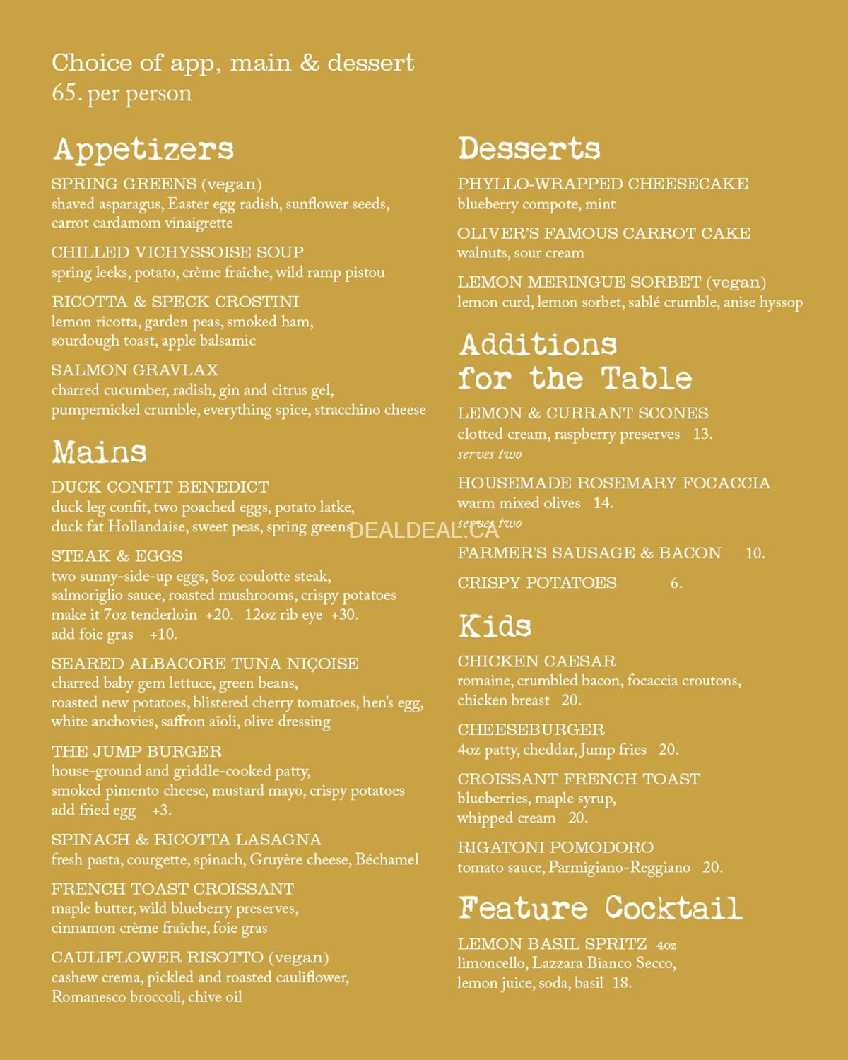 Mother’s Day brunch at Jump Restaurant