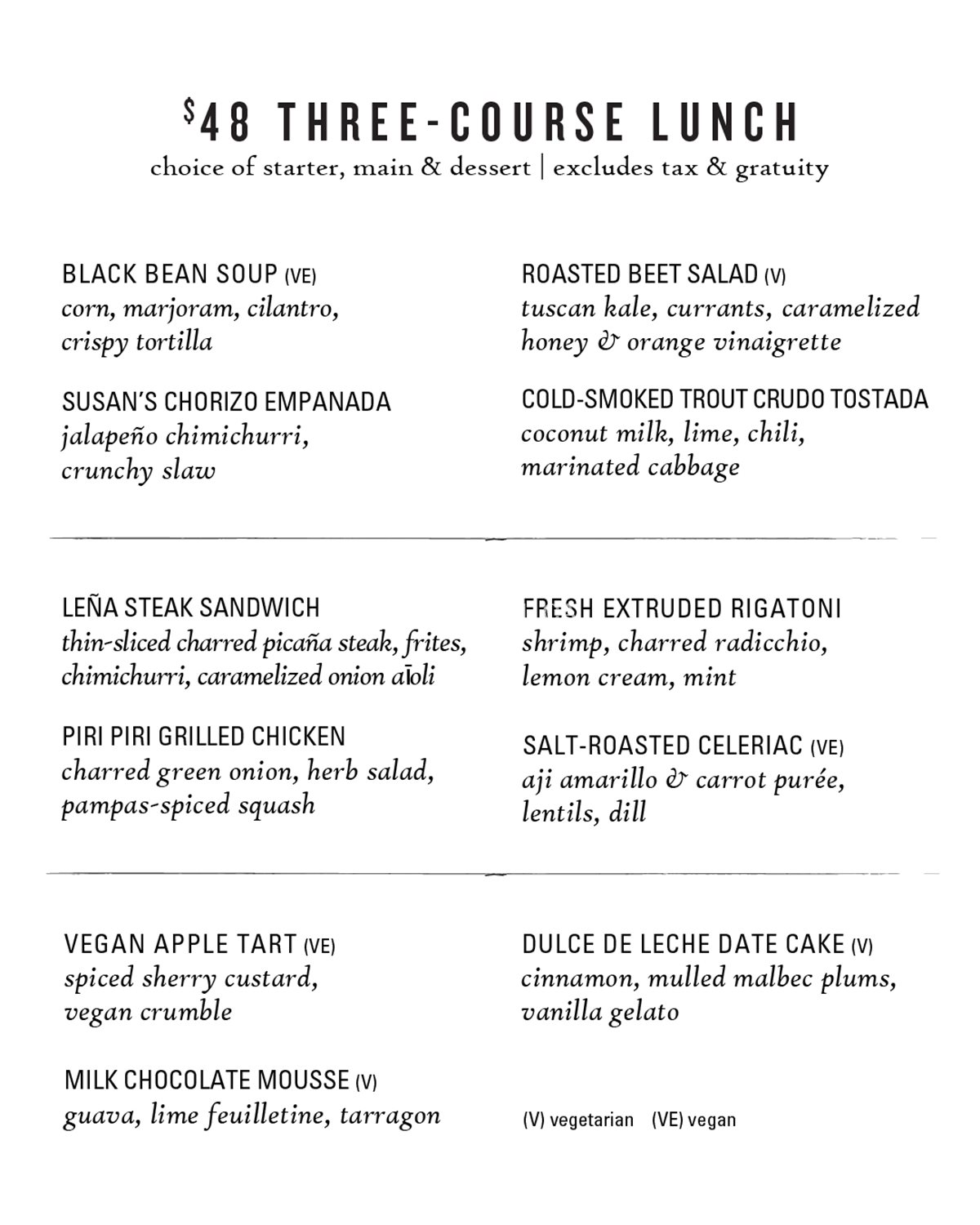 Winterlicious 2024: Three-course $48 lunch and $65 dinner prix fixe at Lena Restaurante image 2