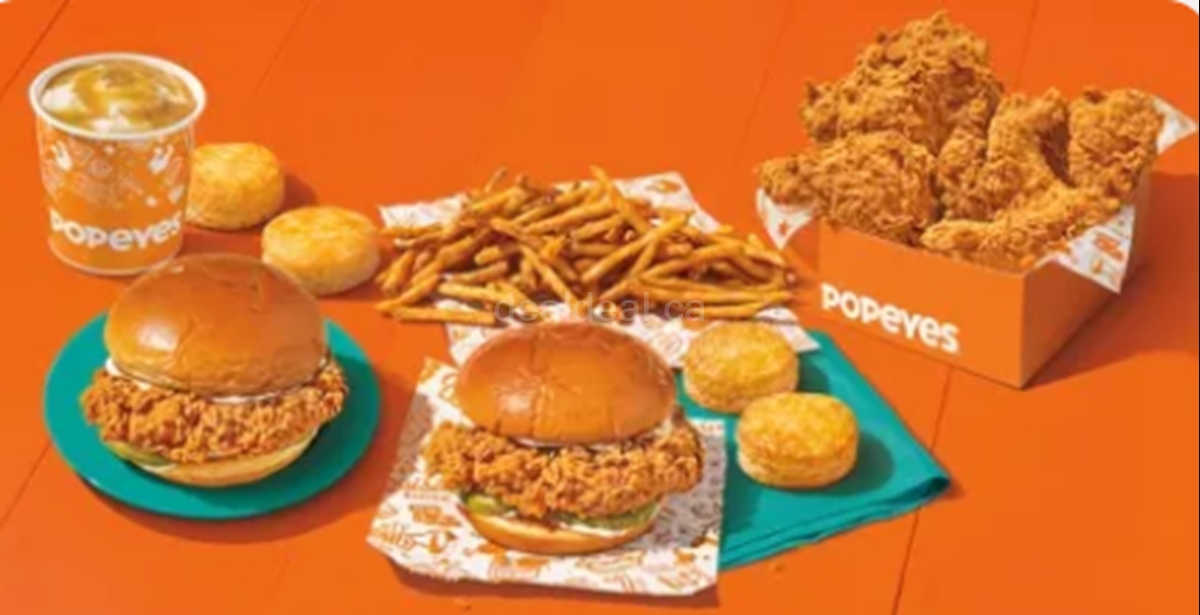 Family Feast at Popeyes