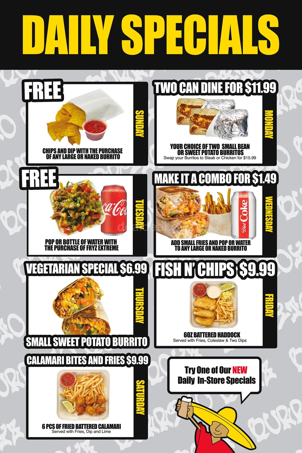 Daily Specials