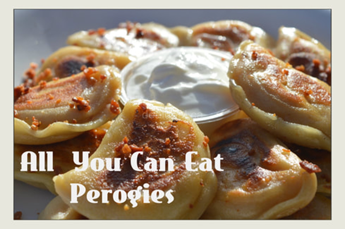 ALL YOU CAN EAT PIEROGIES on Wednesdays at Future Bistro