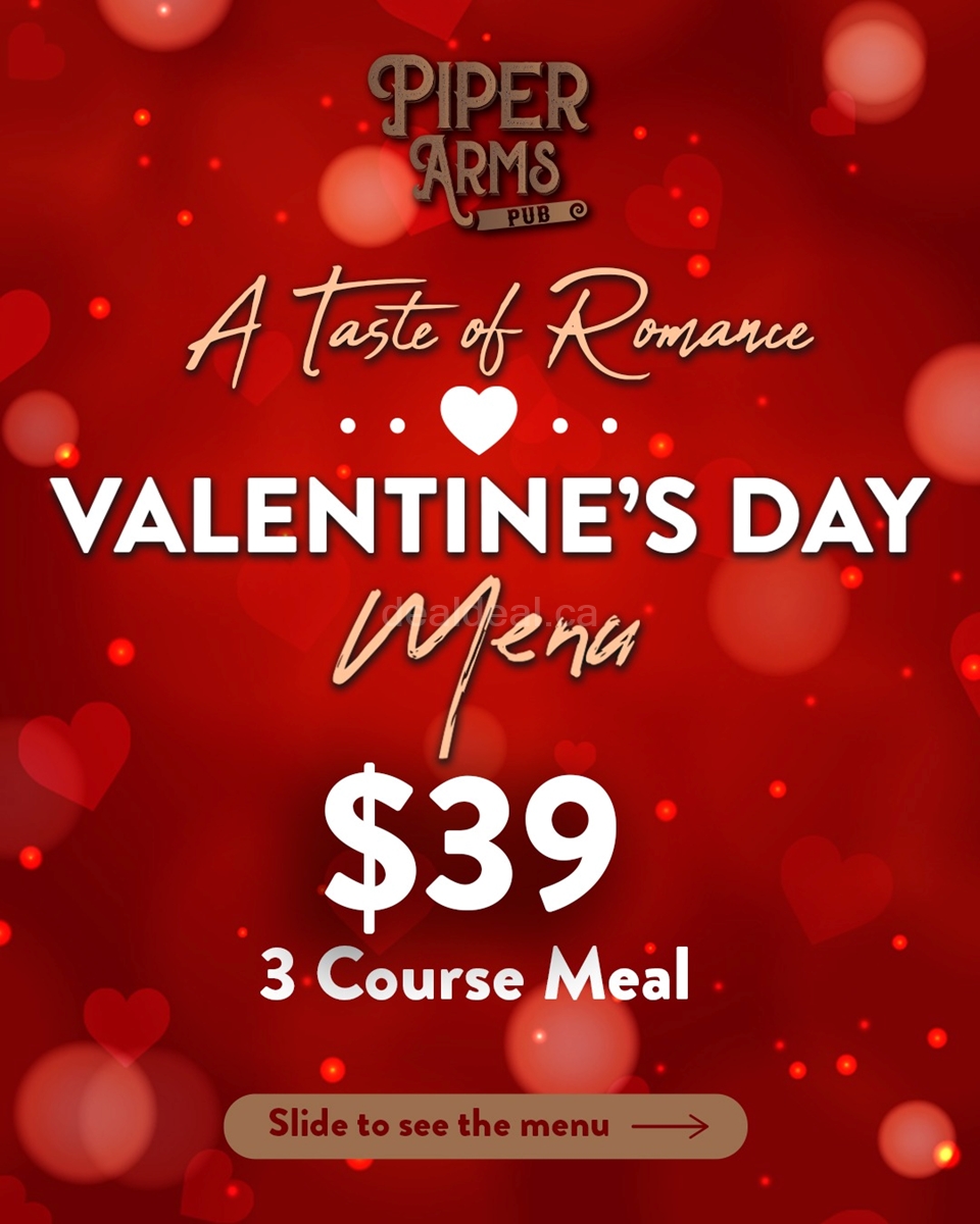Indulge in a Three-course special Valentine's day menu image 1