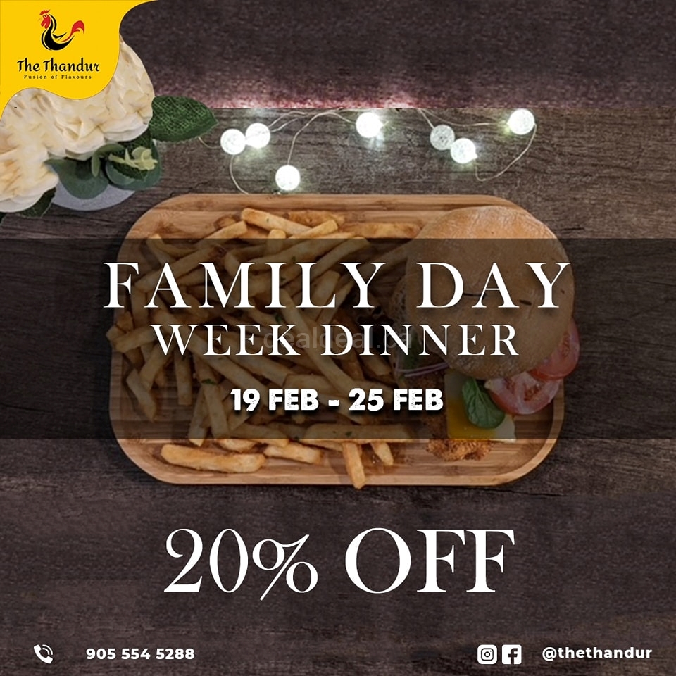 Family Day week Dinner
