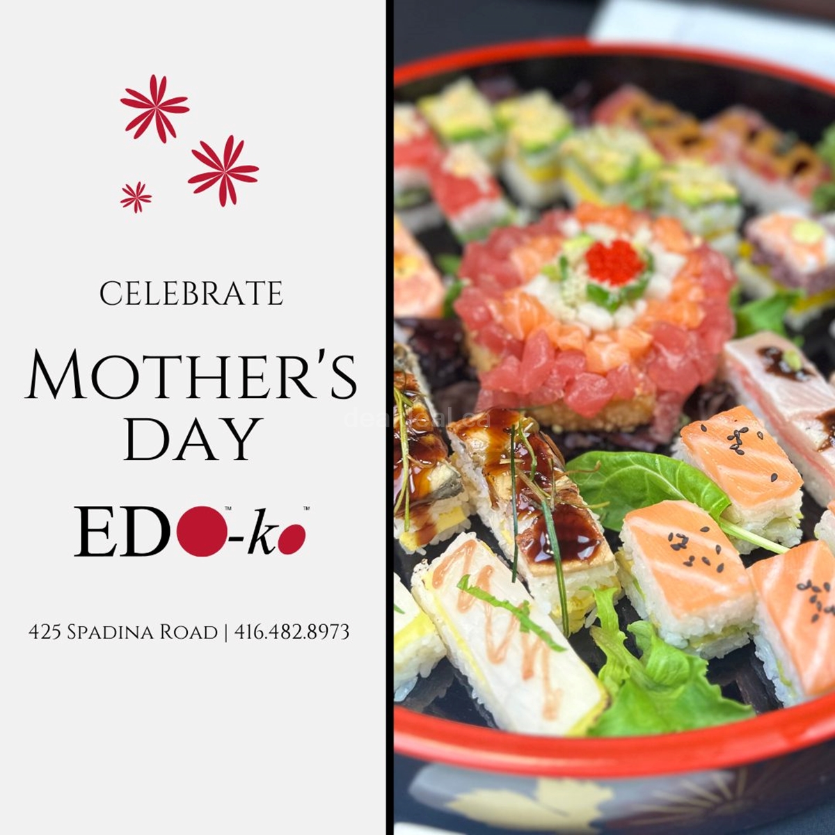 Special Mother's Day menu at EDO-ko image 1