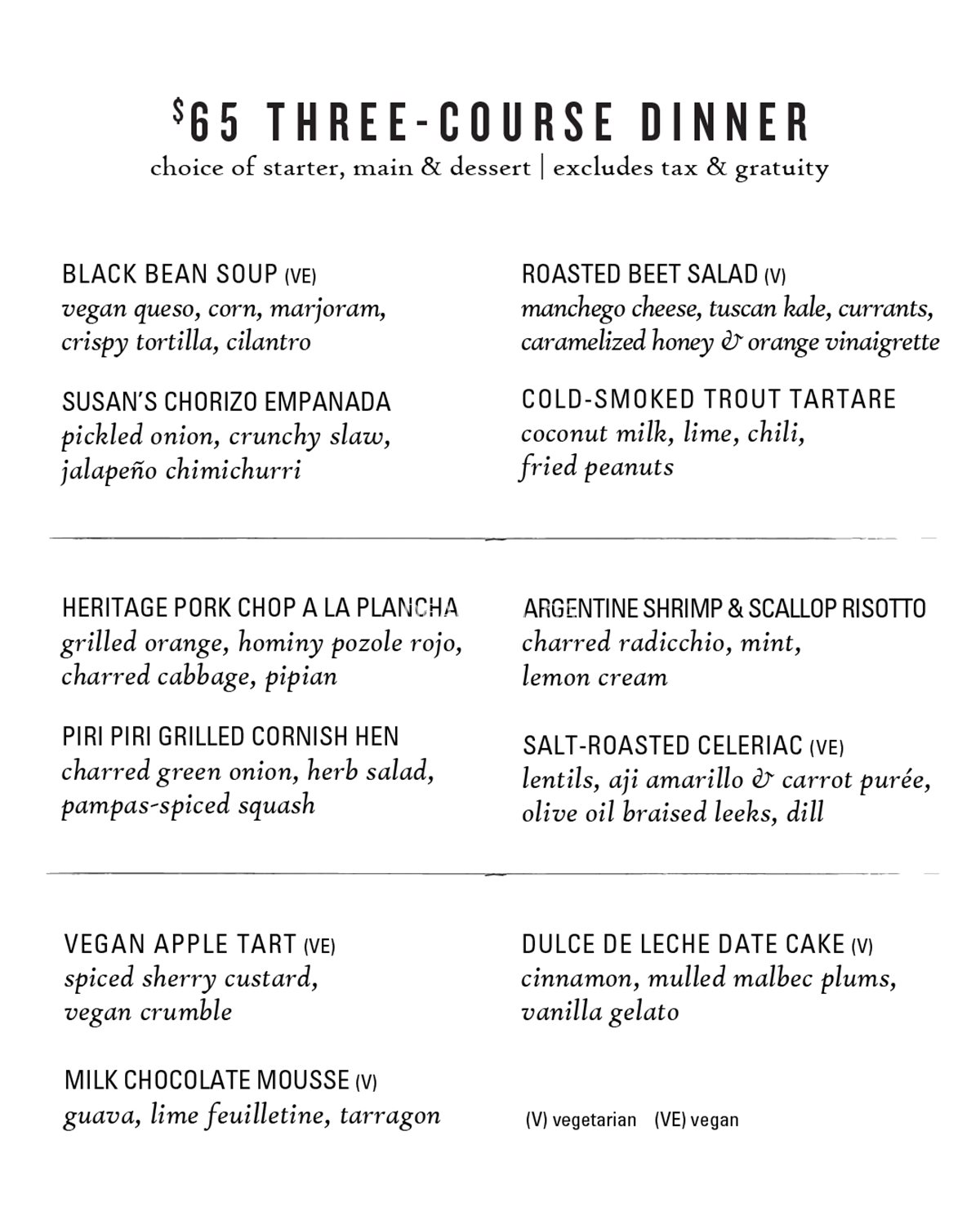 Winterlicious 2024: Three-course $48 lunch and $65 dinner prix fixe at Lena Restaurante image 3