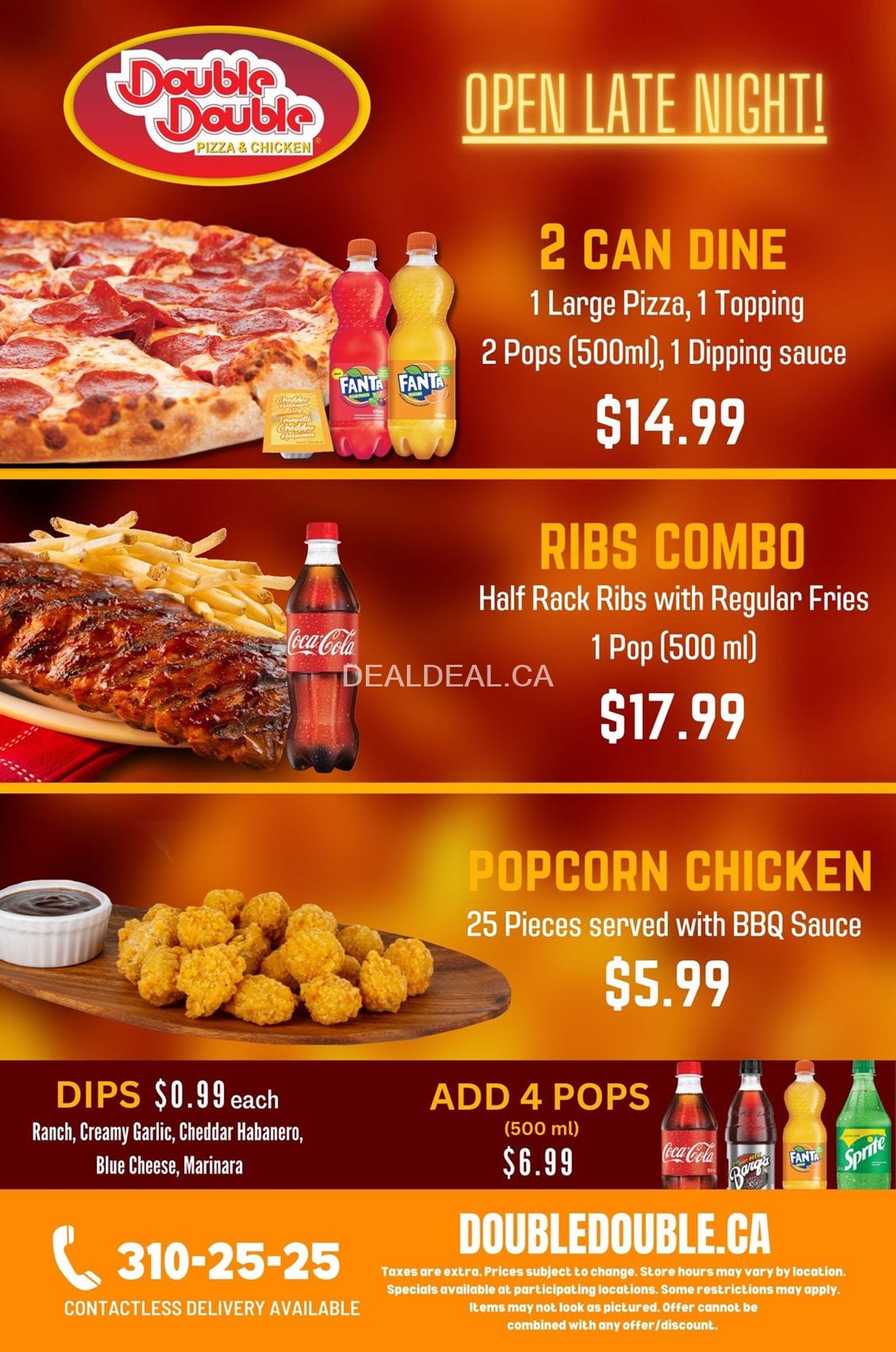Latest Deals and Promotions at Double Double Pizza & Chicken - Kingston Road image 3