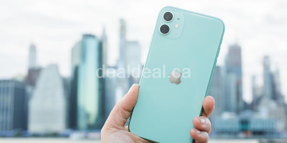 Get a bonus $300 gift card when you finance the iPhone 11 64GB for $30/m at Best Buy Canada