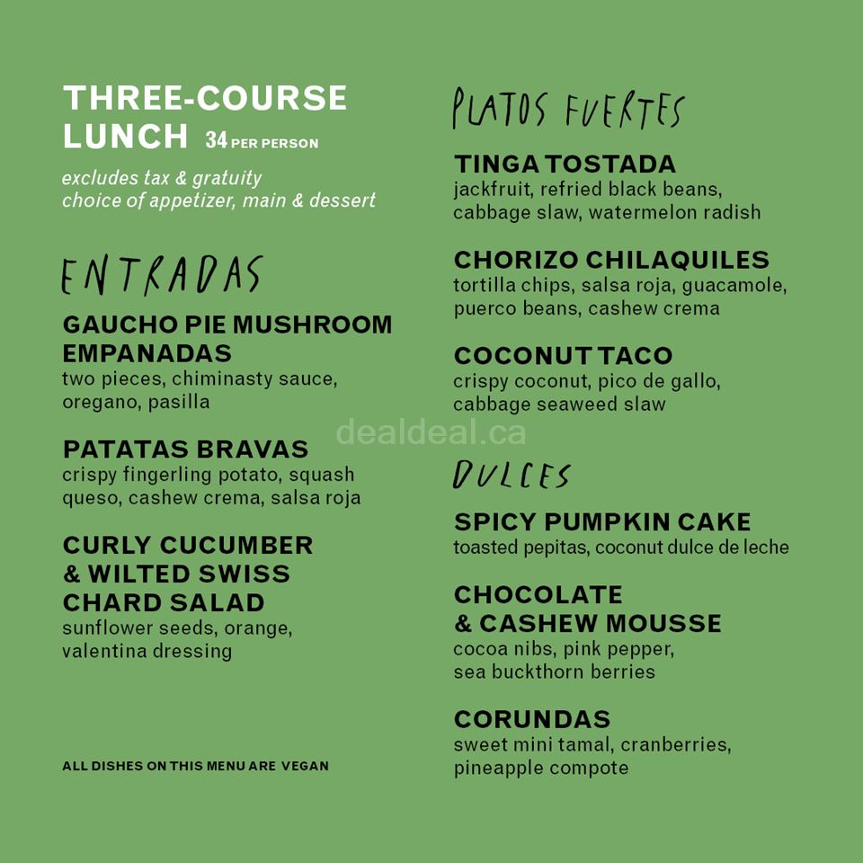 Enjoy three-course $34 lunch and $45 dinner image 2