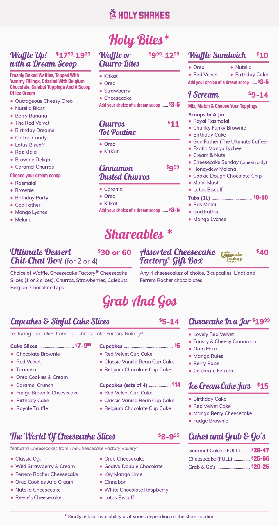 Our Food Menu image 4