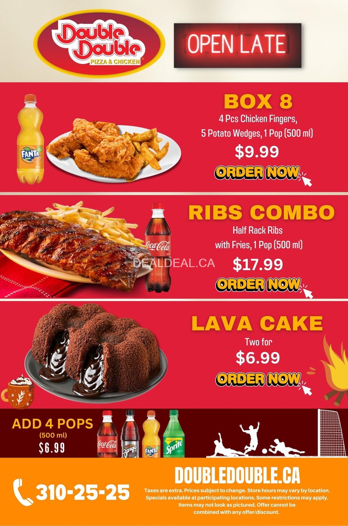 Latest Deals and Promotions at Double Double Pizza & Chicken - Kingston Road image 2