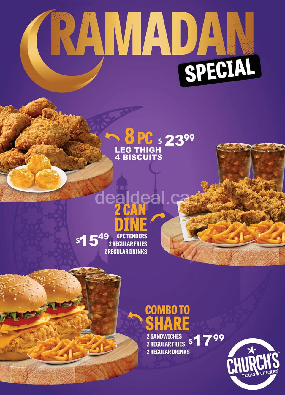 Ramadan Special at Church's Texas Chicken