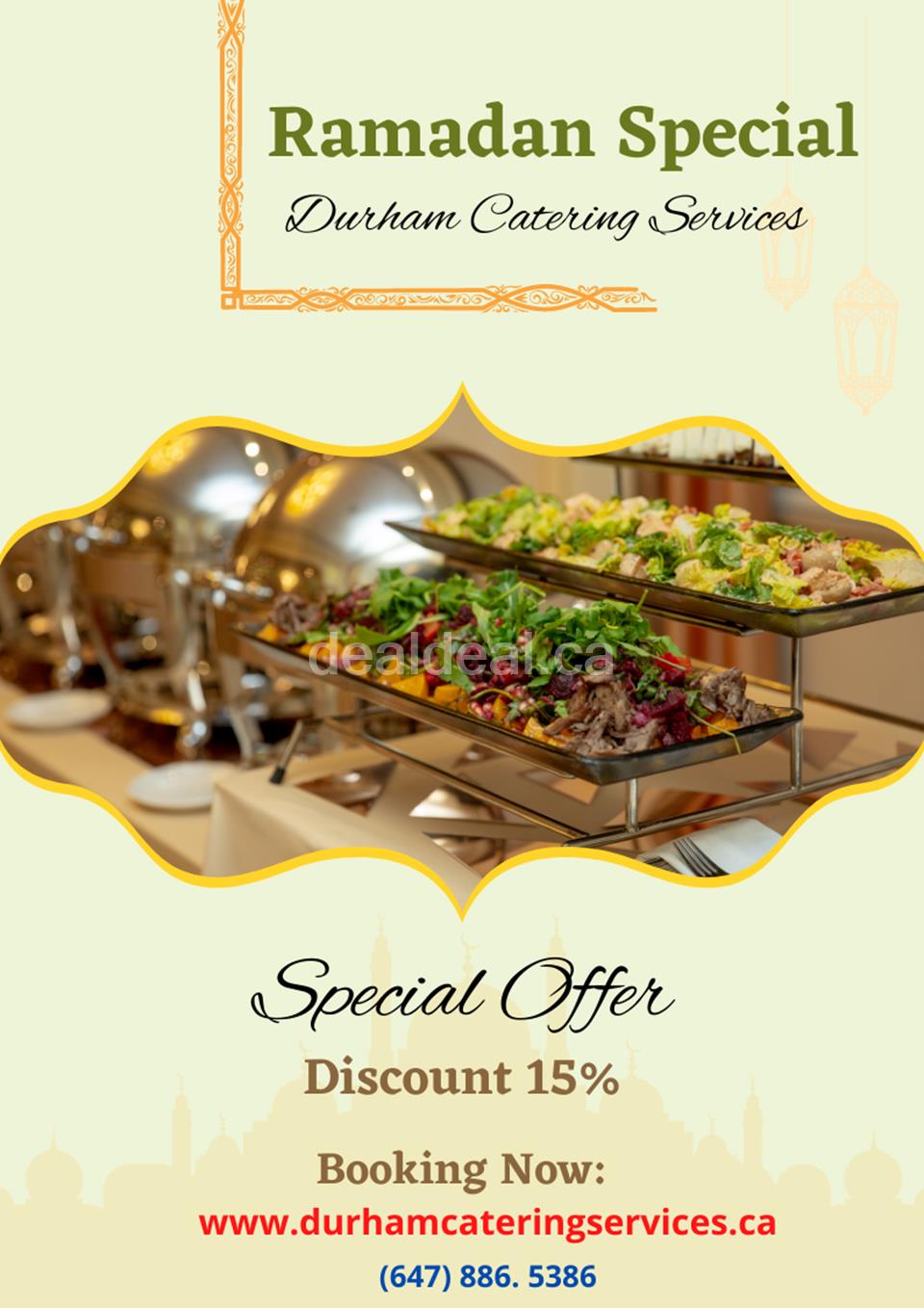 Ramadan Special Offer at Durham Catering Services