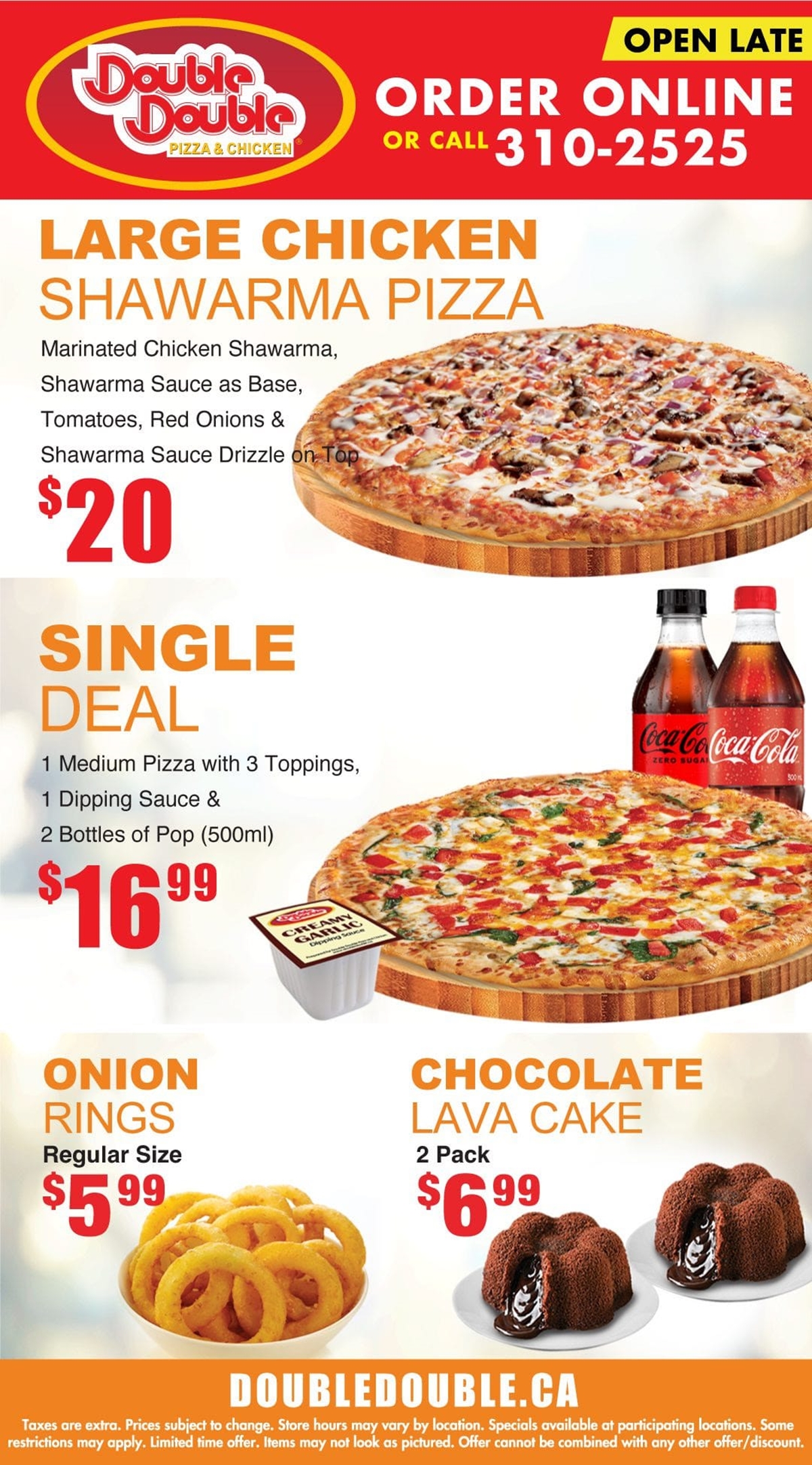Latest Deals and Promotions at Double Double Pizza & Chicken - Kingston Road image 6