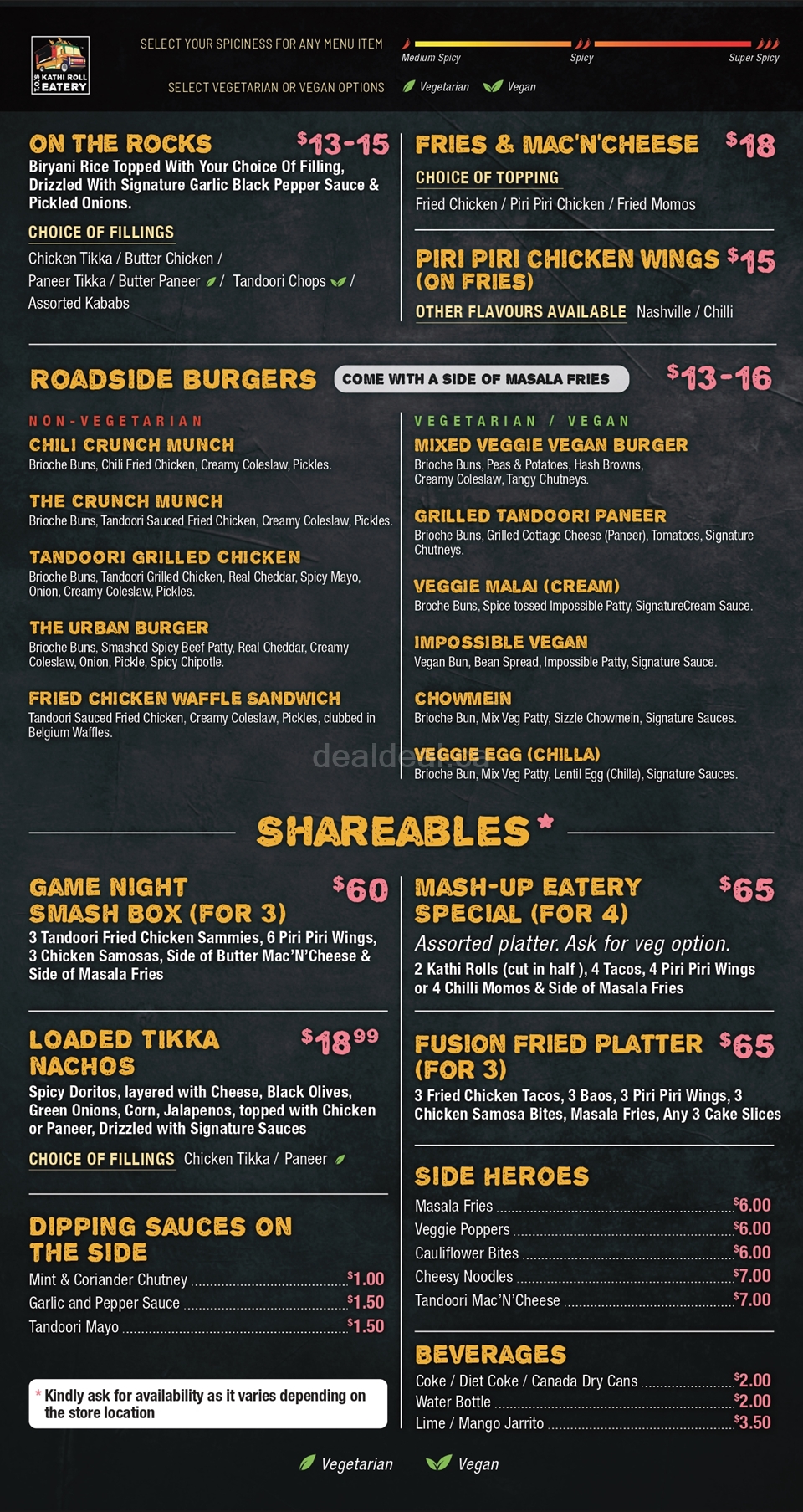 Our Food Menu image 2
