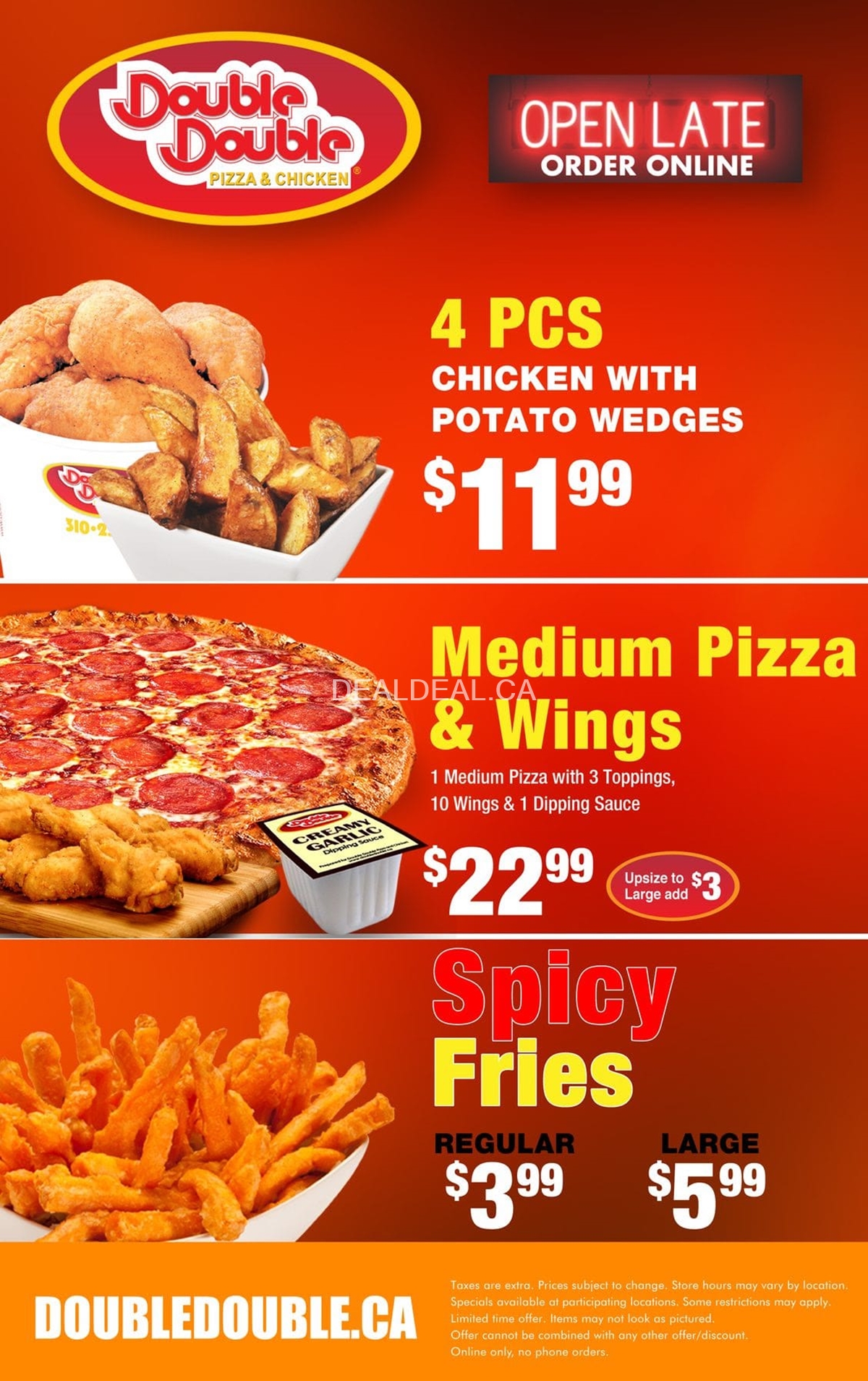 Latest Deals and Promotions at Double Double Pizza & Chicken - Kingston Road image 10