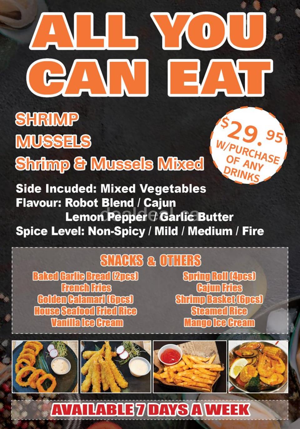 All You Can Eat at Robot Boil House Robot Boil House