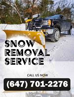Winter Season Snow Removal Service for 2024/2025 - Durham Region