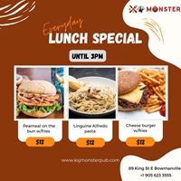 Everyday lunch Special