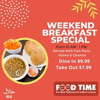 Weekend breakfast special