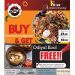 Buy Seafood Lampraise and Get Odiyal Kool FREE at Big Boy JS Cuisine 