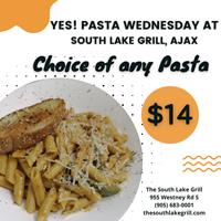 Pasta Wednesday at The Southlake Grill